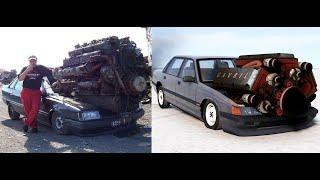 3 Ton Engine In A 1 Ton Car! BeamNG. Drive