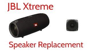 JBL Xtreme Blown Bad Muffled Speaker Replacement