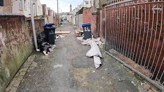 the back streets of central drive..blackpool