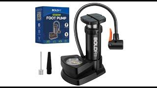 BoldFit Foot Pump for MTB cycle, football, balloon, bicycle | Unboxing