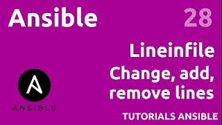 Lineinfile module - #ANSIBLE 28
