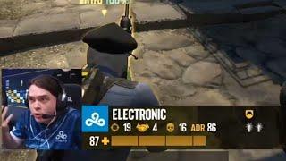 Electronic tilted #electronic #perfecto #cloud9 #sh1ro #hobbit #csgo #gamerlegion #eslcsgo