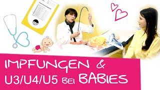 U-Untersuchungen des Babys: Chefärztin erklärt die U3, U4 & U5 Untersuchungen und Impfungen | Teil 2