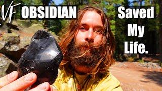 *OBSIDIAN* Just Saved me From Psychic Attack! (Obsidian Metaphysical Benefits)