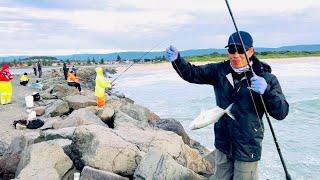 WINDY,COLD AND ROUGH WATER FISHING/ NSW ###@kidmarino