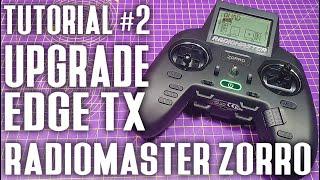 RadioMaster Zorro Tutorial - Upgrading EdgeTX and flashing ExpressLRS ELRS RF module