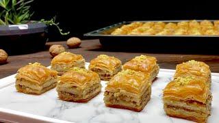 EASY & TASTY TURKISH BAKLAVA RECIPE (English subtitles)