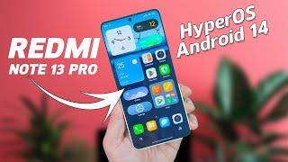 HyperOS Android 14 for REDMI NOTE 13 PRO 5G - FIRST LOOK !