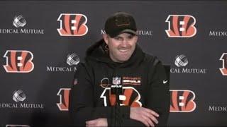 Zac Taylor press conference after winning the playoffs | Bengals win the wild card round!!!