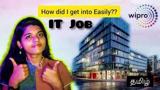 How did I get a job in Wipro(IT) in Tamil|நான் எப்படி IT வேலையில் நுழைந்தேன்|#itjob#career#tamil#job