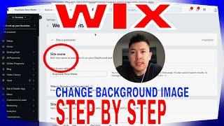   How To Change Background Image On Wix Website 