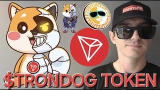 $TRONDOG - TRONDOG TOKEN CRYPTO COIN HOW TO BUY TRON DOG JUSTIN SUN TRX SUNSWAP SUNPUMP MEMECOIN NEW