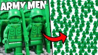 I Built the Largest Army of LEGO Army Men...