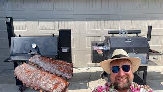 Yoder vs Lonestar Grillz Pork Rib Test