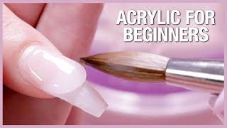 Acrylic Nail Tutorial - How To Apply Acrylic For Beginners 