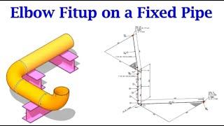 How to Fit up an Elbow on a Fixed Pipe.