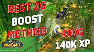 WoW Classic - ULTIMATE ZG BOOST METHOD! 400 Gold/hr | 140k xp/hr | 1k rep/hr
