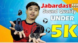 Top 5 Best Headphones Under ₹5000 BudgetJanuary 2022 | Headphones Under 5K