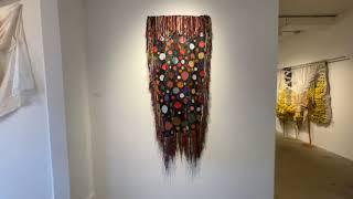 A tour of SEAMS Contemporary Textile Artists at the Portrait Society Gallery in Milwaukee, WI