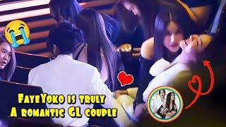 FayeYoko is very blatant when it comes to intense SkinShip, even in front of her fans. ENG/INDO