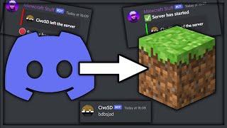 How to Integrate Minecraft Chat Into Your Discord Server with DiscordSRV | Plugin Tutorial