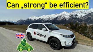 Suzuki Vitara Strong Hybrid AWD  - real-life consumption test done by a professional ecodriver