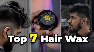 Top 7 Hair Wax | Best Hairstyle Tips | Matte Look | Wet Look