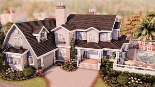 Large Family House  The Sims 4 Speed Build | No CC