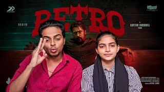 RETRO Title Teaser REACTION | Suriya | Karthik Subbaraj | Pooja Hegde | Santhosh Narayanan