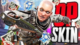 SOLO Wraith + Overpowered SKIN = 20 KILLS Apex Legends Gameplay Season 16