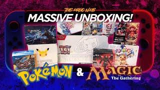 EPIC POKEMON & MAGIC Unboxing: Prismatic Evolutoions, 151, Celebrations, Innistrad & ONE PIECE!