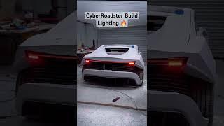 CyberRoadster lighting, built from a Performance model 3#car #exotic #build #supercar