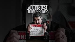 LAST MINUTE TIPS for the IELTS Writing Test