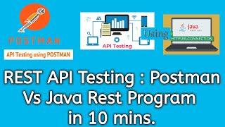 REST API testing - POSTMAN Vs Java Rest Client | Rest API Real time Example | Java REST Program