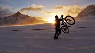 Glacierbike Downhill 2018. Saas-Fee.