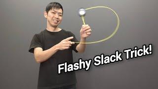 [Flashy Slack Trick!] Yuuki Slack [REWIND Trick Tutorial] #yoyo #tutorial