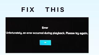 How to Fix "Unfortunately, an error occurred during playback" in Paramount Plus