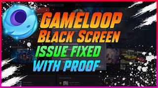 How to fix Gameloop Black Screen Issue After New Update  | Tencent Black Screen Issue fixed  2021|