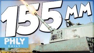 GIRTHY JAPAN DERP GUN | Type 75 155mm SPH (War Thunder Ground Forces)