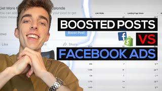 What Is The Difference Between A Boosted Post Vs A Facebook Ad