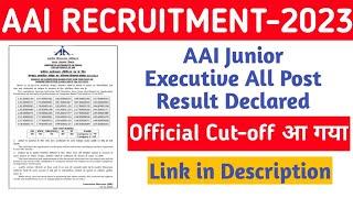 AAI junior Assistant Result Declared||Jobless Family||