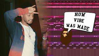 how 'vibe' by veeze x pi'erre bourne was made | fl studio