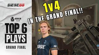 Top 6 R6 Plays: Six Major Berlin Grand Final