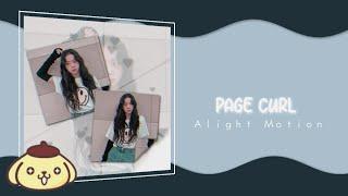 Page Curl Transition | Alight Motion Tutorials |