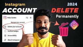 How To Delete Instagram Account Permanently 2024 | Telugu | Delete Instagram Account New Update