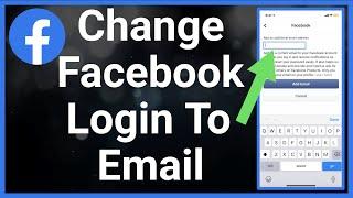 How To Change Facebook Login Phone Number To Email