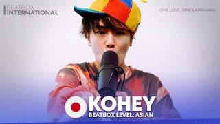 KOHEY  | BEATBOX LEVEL: ASIAN | Grand Beatbox Battle 2021