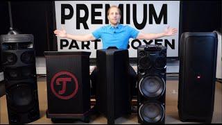 Test: JBL vs. Teufel vs. Sony vs. Panasonic vs. Samsung - 5 Premium-Partyboxen im Vergleich