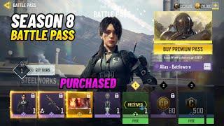 Season 8 Battle Pass Purchased Codm | 2nd Anniversary Battle + Bundle Pass Cod Mobile 2021