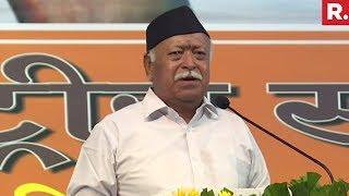 Mohan Bhagwat's Speech At RSS Mega Event | Full Speech